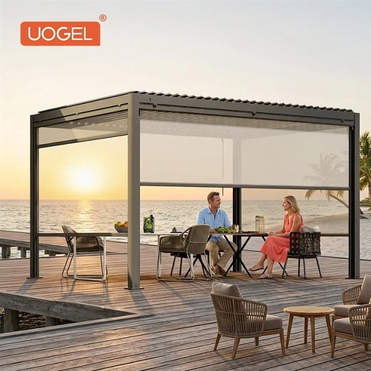 26.8.18-All Weather Louvered Pergola-1