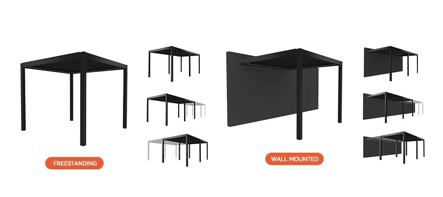 26818-All Weather Louvered Pergola-2 26818-All Weather Louvered Pergola-2